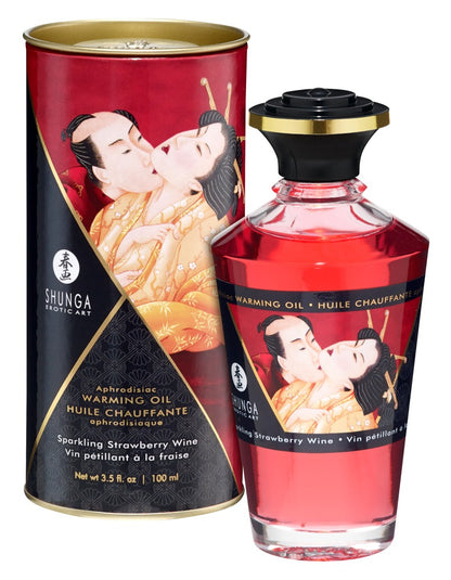 Shunga Erotic Art - Massageöl mit Wärmeeffekt