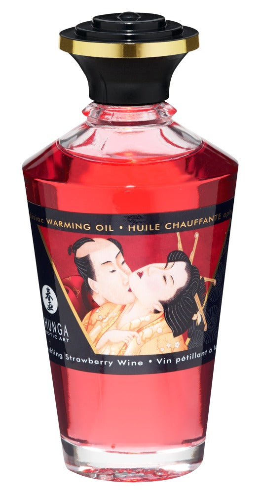 Shunga Erotic Art - Massageöl mit Wärmeeffekt