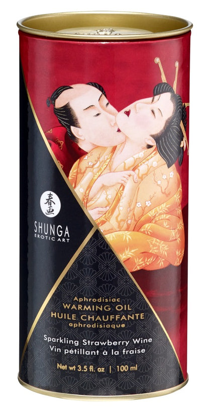 Shunga Erotic Art - Massageöl mit Wärmeeffekt