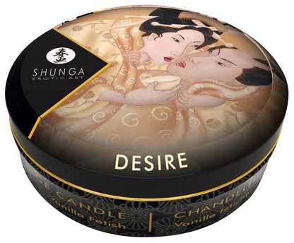 Shunga Erotic Art - Mini Caress by Candelight - Vanille-Massagekerze