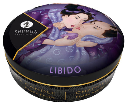 Shunga Erotic Art - Mini Caress by Candelight - Exotische Früchte-Massagekerze