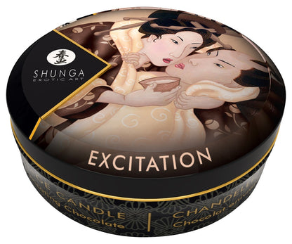Shunga Erotic Art - Mini Caress by Candelight - Schokolade-Massagekerze