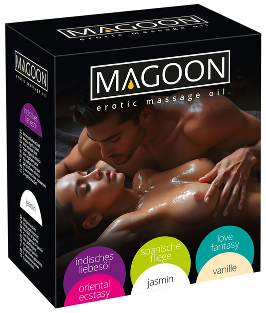 Magoon - Erotisches Massageöl 6*50 ml Mix