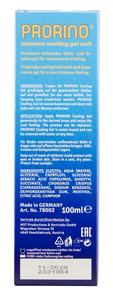 PRORINO - Cooling Gel Soft