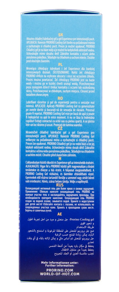 PRORINO - Cooling Gel Soft