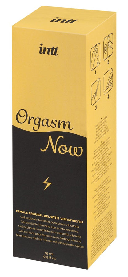 intt - Orgasm Now Arousal Gel