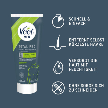 Veet - For Men - Haarentfernungs-Gelcreme