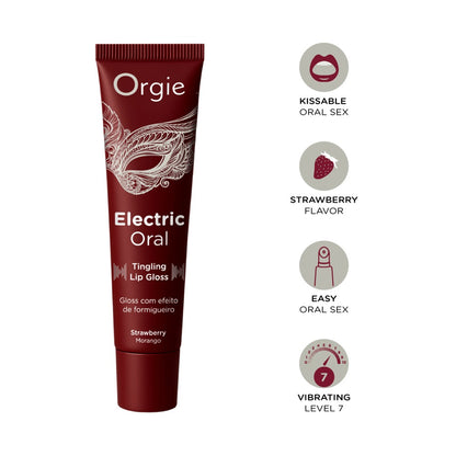 Orgie - Electric Oral - Prickelnder Lip Gloss