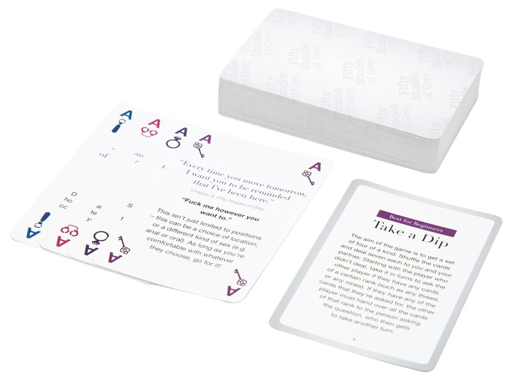 Fifty Shades of Grey - Play Nice Talk Dirty Inspiration Cards