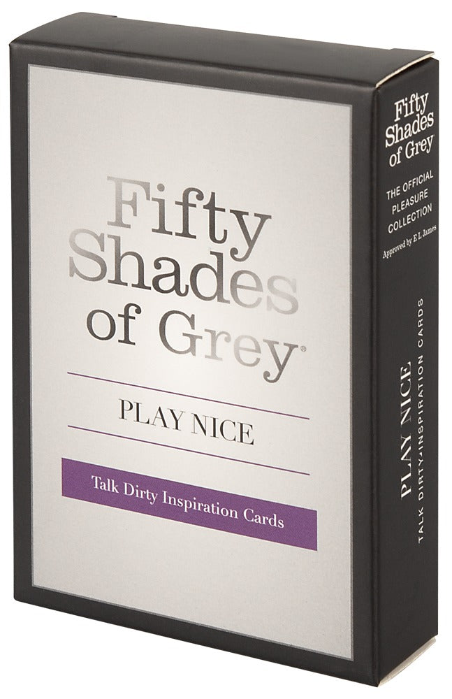 Fifty Shades of Grey - Play Nice Talk Dirty Inspiration Cards