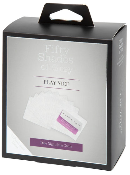 Fifty Shades of Grey - Play Nice Date Night Idea Cards