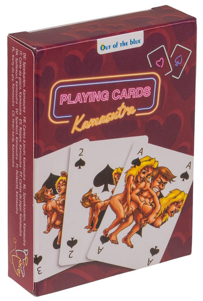 JOKE ITEMS - Spielkarten Kamasutra Comic,