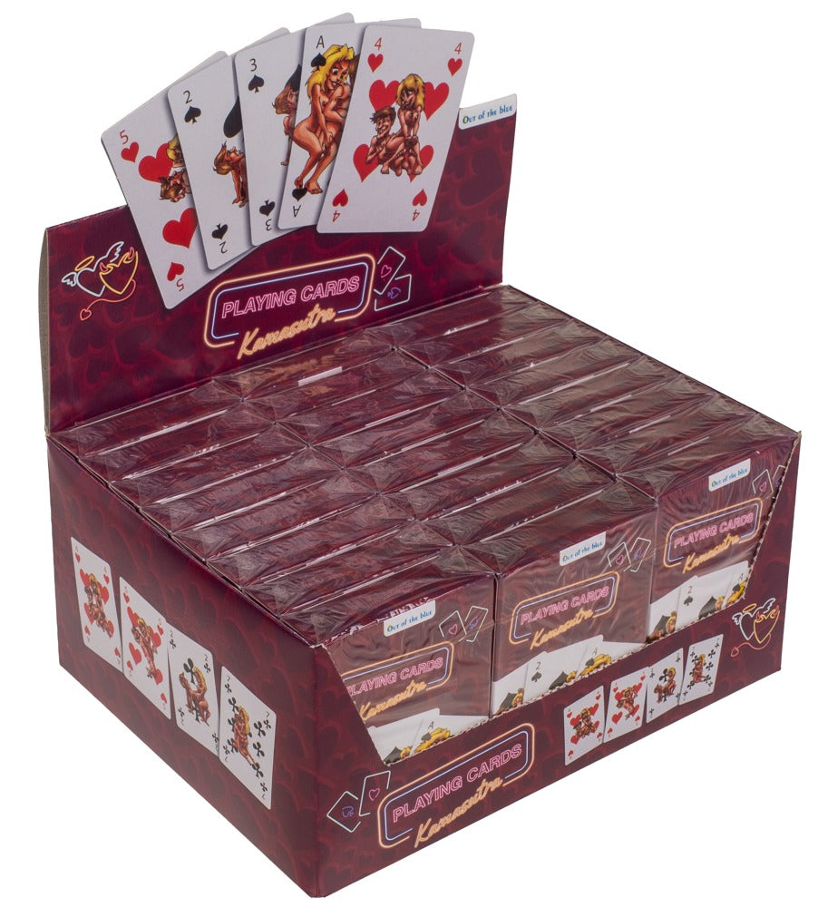 JOKE ITEMS - Spielkarten Kamasutra Comic,