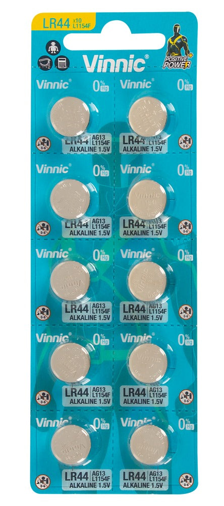 Knopfzellbatterien 10er Blister