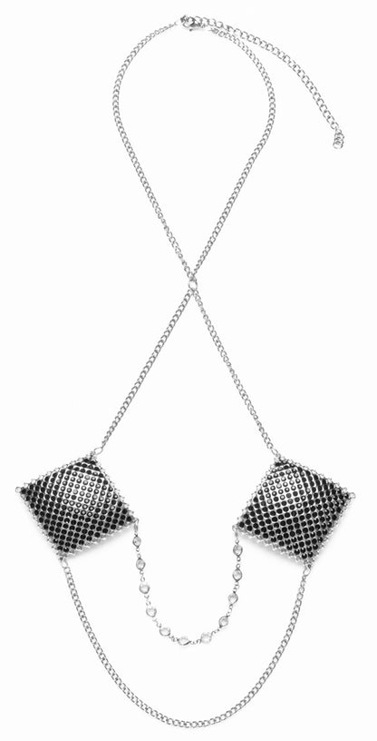 Cottelli - Brustschmuck Silber-Kette