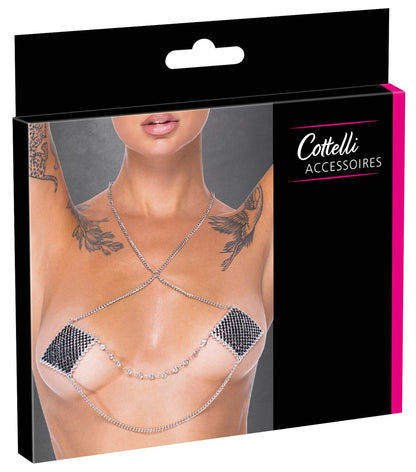 Cottelli - Brustschmuck Silber-Kette