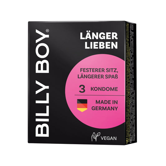 Billy Boy - Vegane Kondome mit Duft & Konturform