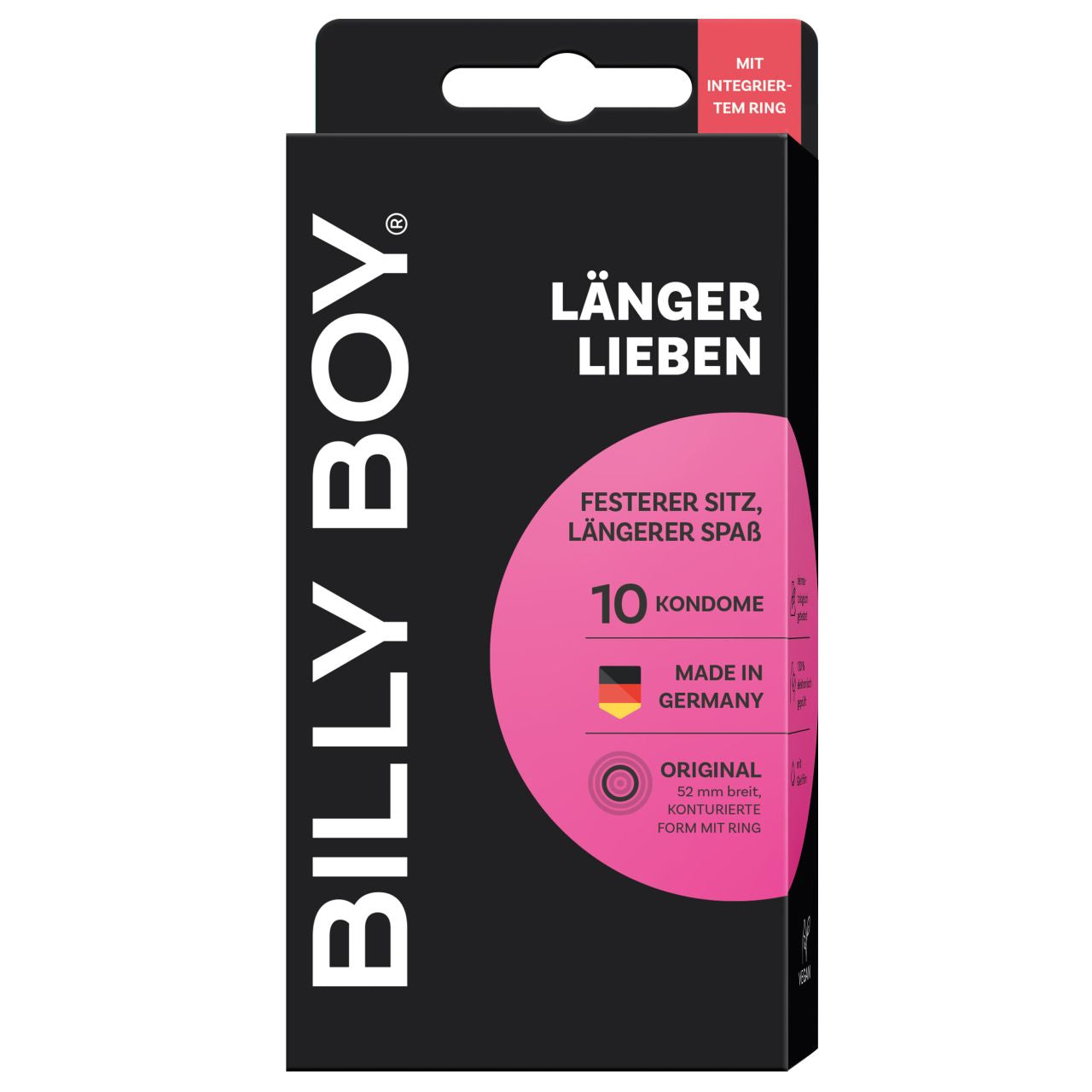 Billy Boy - Vegane Kondome mit Duft & Konturform