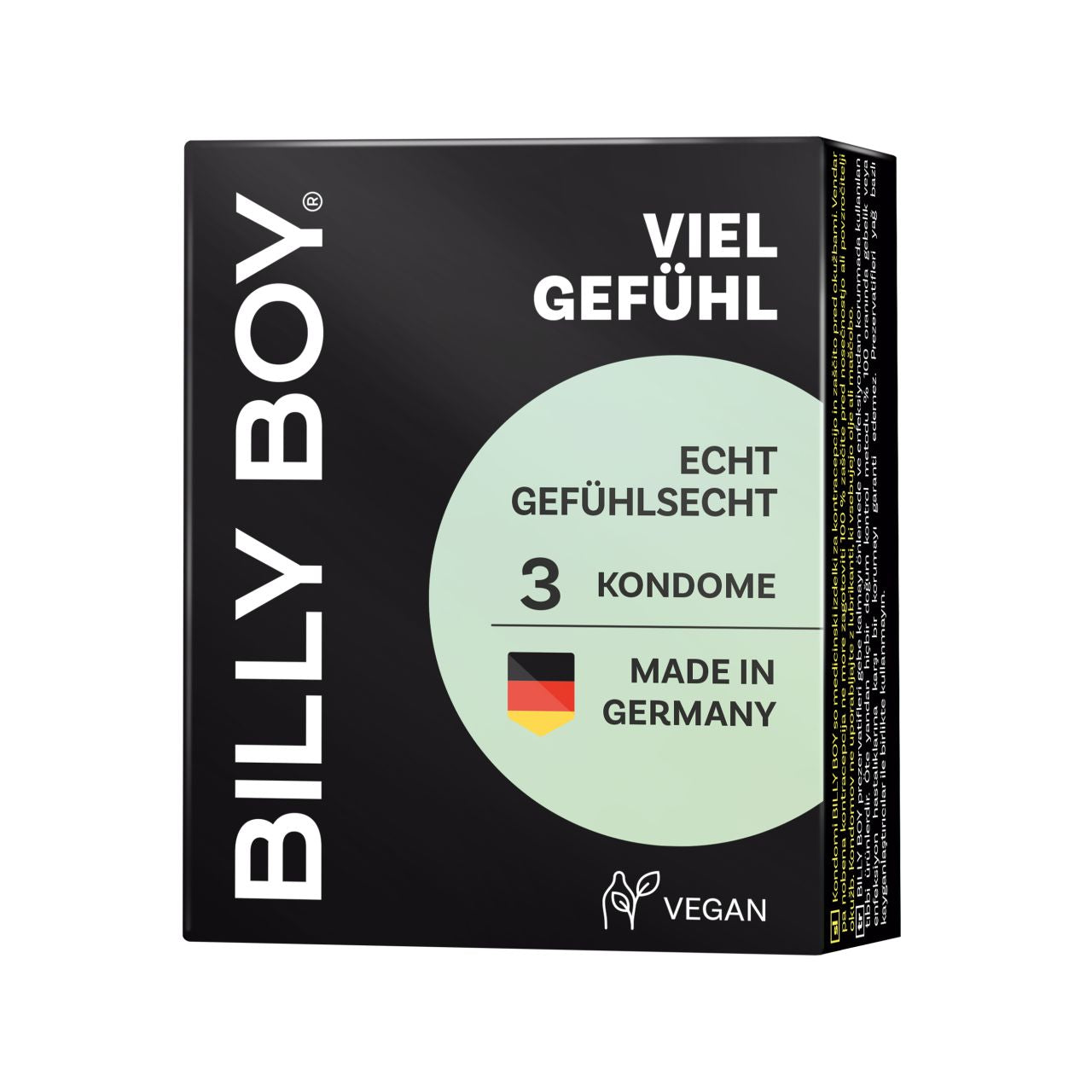 Billy Boy - Vegan Kondom Set - Gefühlsechte Kondome