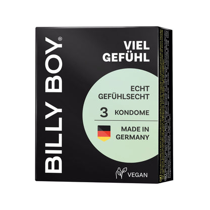 Billy Boy - Vegan Kondom Set - Gefühlsechte Kondome