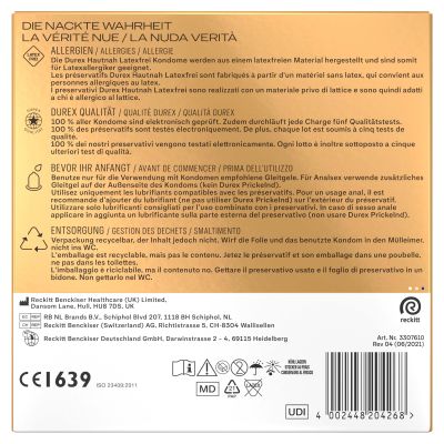 DUREX Hautnah Latexfrei 30 St.