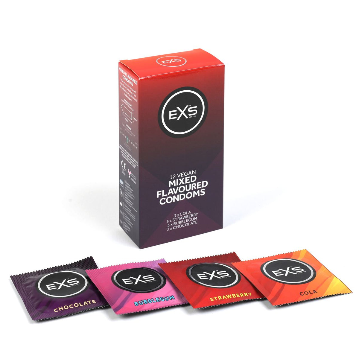 Exs Condoms - Mixed Flavoured - Kondome mit Geschmack