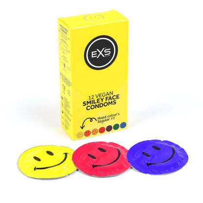 Exs Condoms - Smiley Face - Kondome mit ausgestelltem Ende