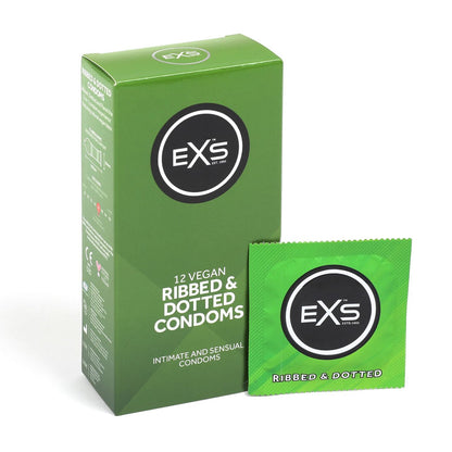 Exs Condoms - Textured - Kondome mit Rillen und Noppen