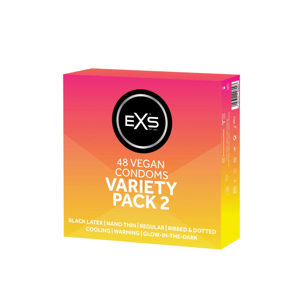 Exs Condoms - Variety Pack 2 - Kondom-Mix mit 7 Sorten