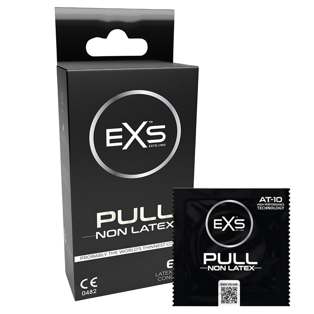 Exs Condoms - Pull - Latexfreie Kondome mit Strip-System