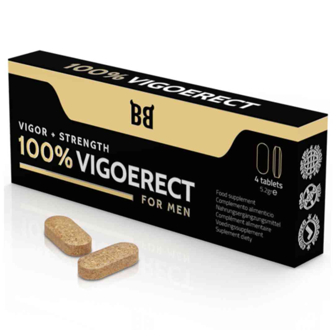 BLACKBULL BY SPARTAN - 100 % VIGOERECT VIGOR + STÄRKE FÜR MÄNNER 4 TABLETTEN