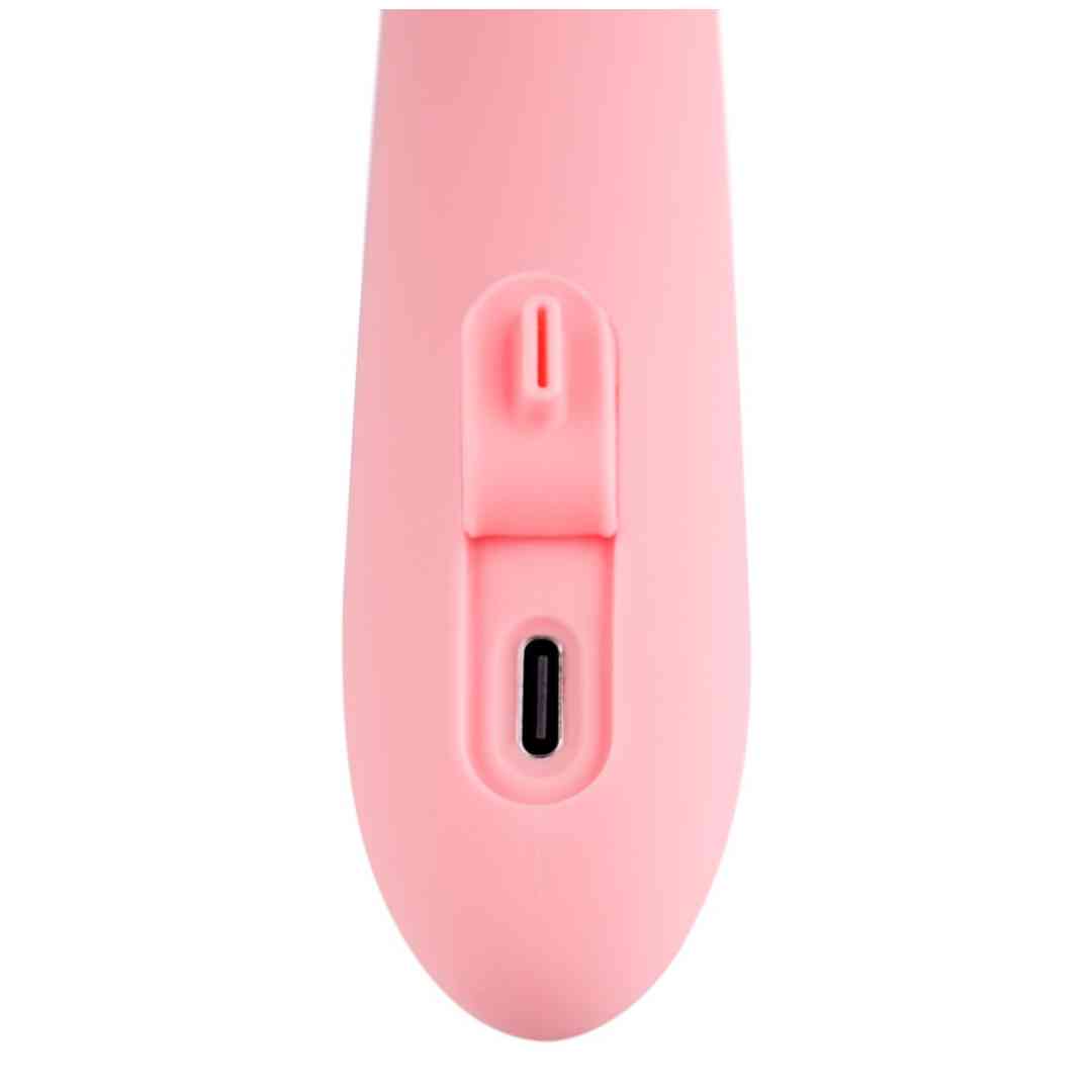 Interaktiver Rabbitvibrator
Mit beweglichem Massage-Perlenring