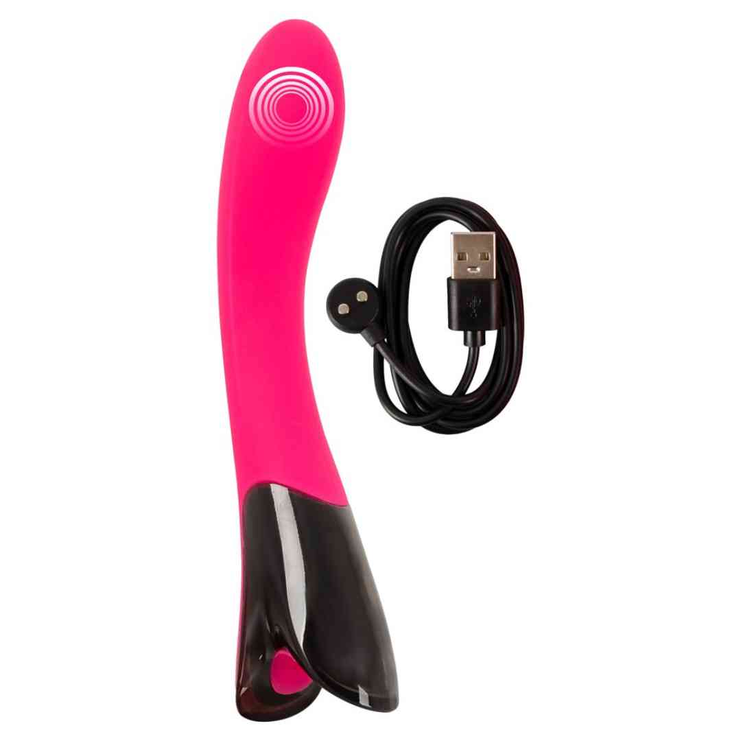 Pink Sunset G-Spot Vibrator; Ladekabel