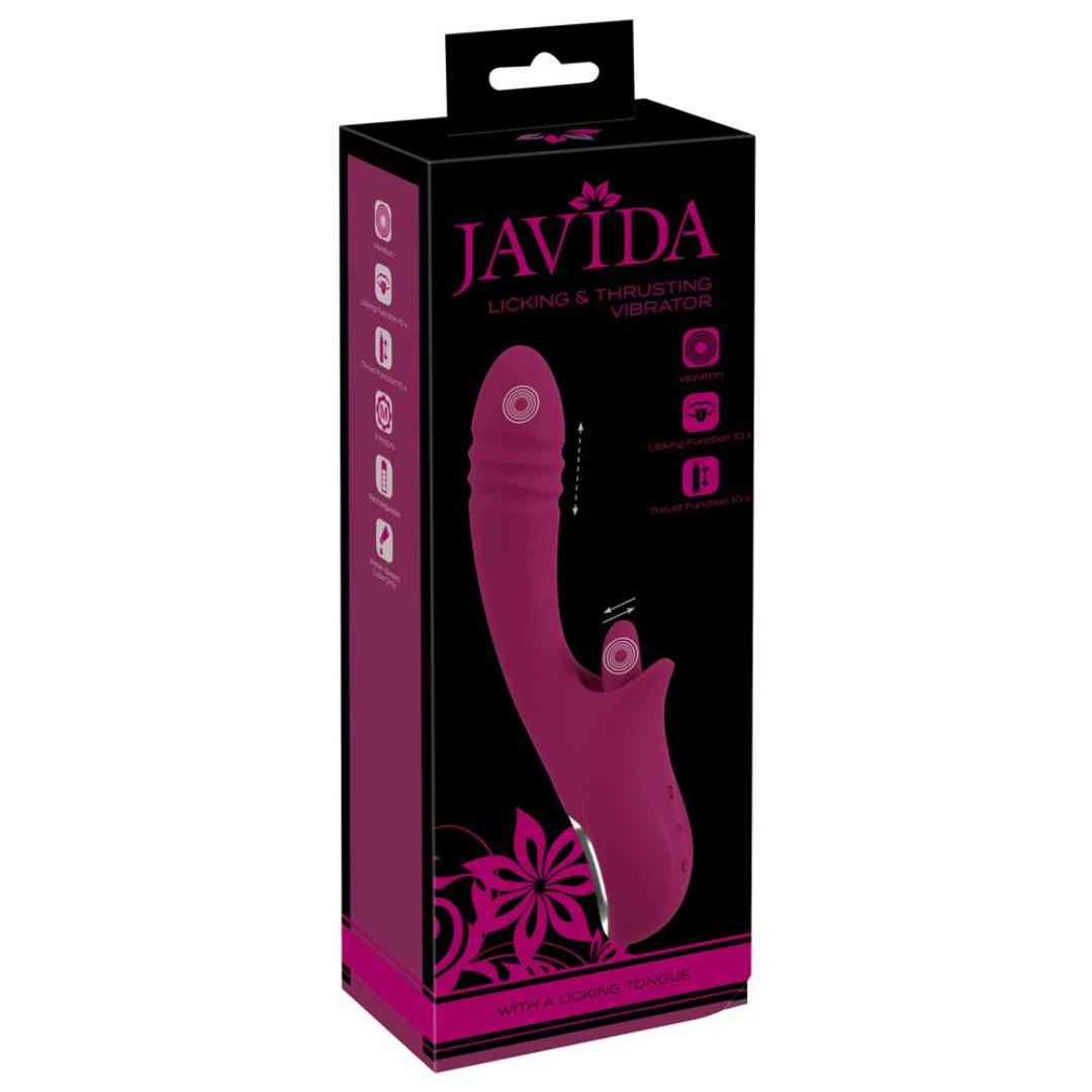 handliche Licking & Thrusting Vibrator 