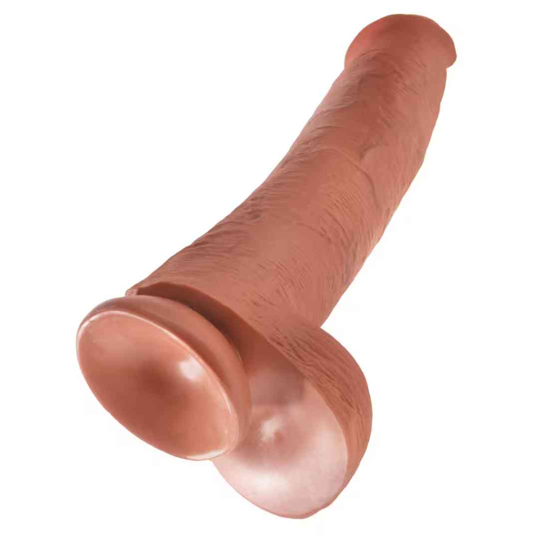 XXL Dildo "15'' Cock with Balls“