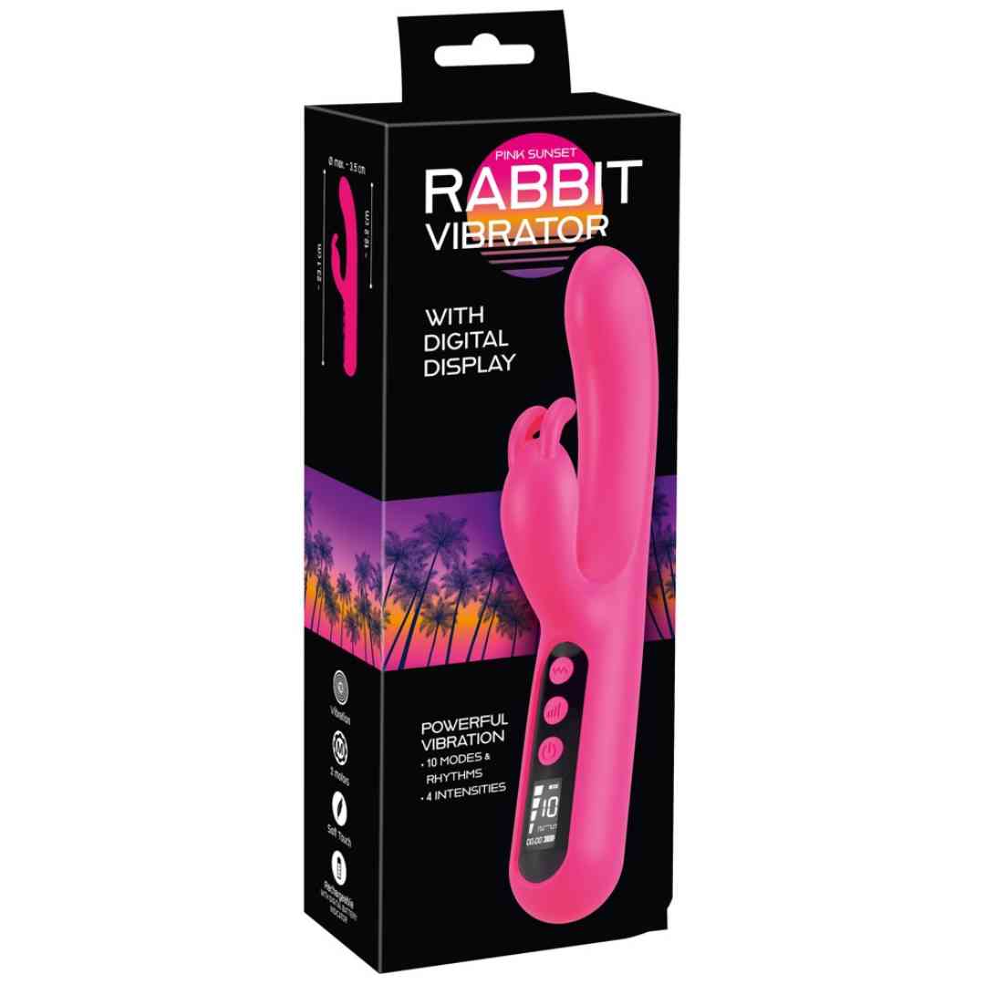 Verpackung vom Pink Sunset Rabbit Vibrator