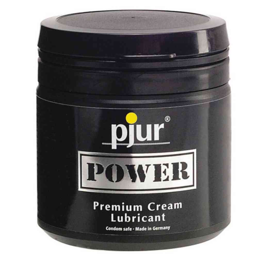 Gleitgel aus Wasser- und Silikonbasis "Power Premium Cream"