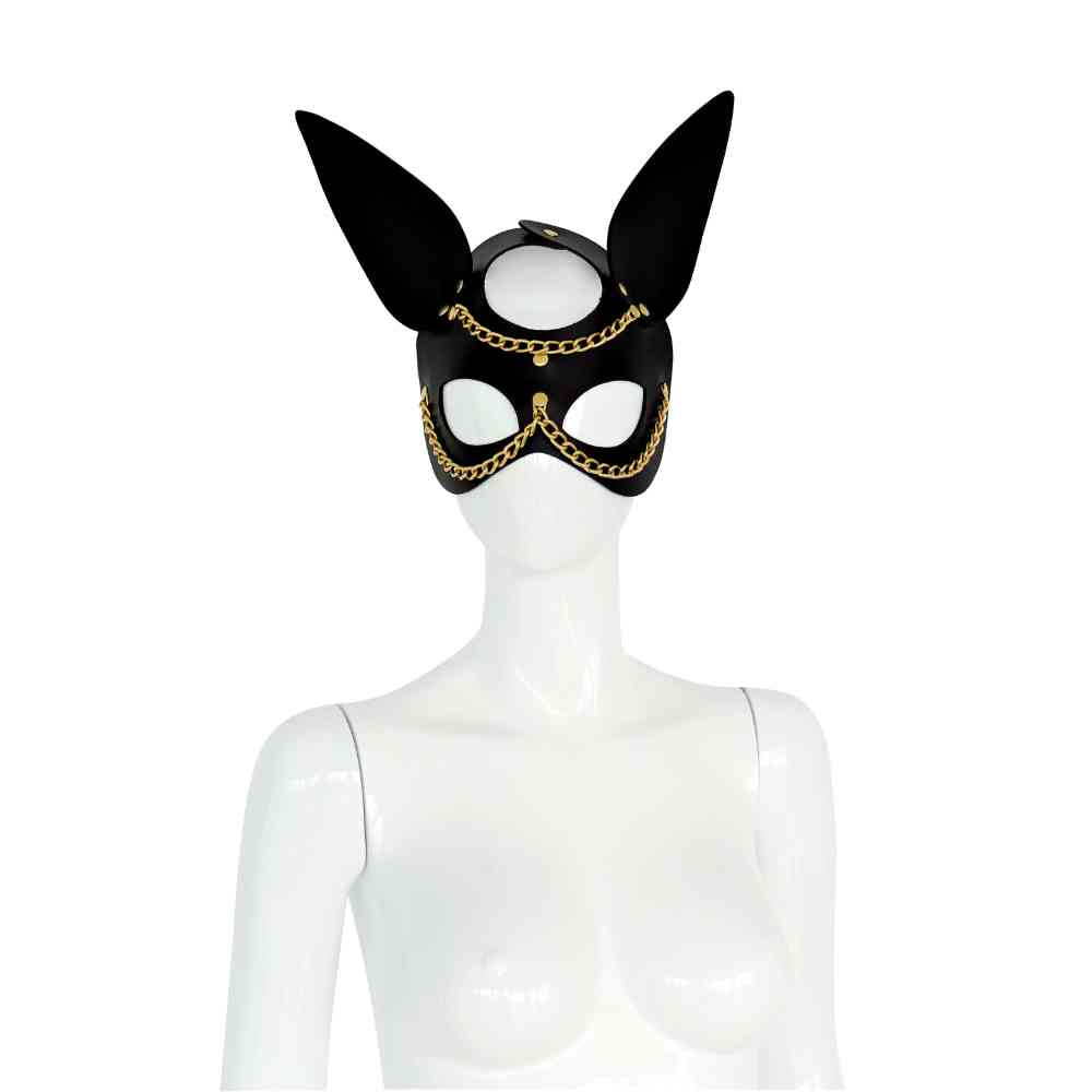 Leder Maske "Couture"