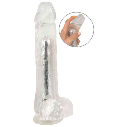 Transparenter Vibrator im Penislook