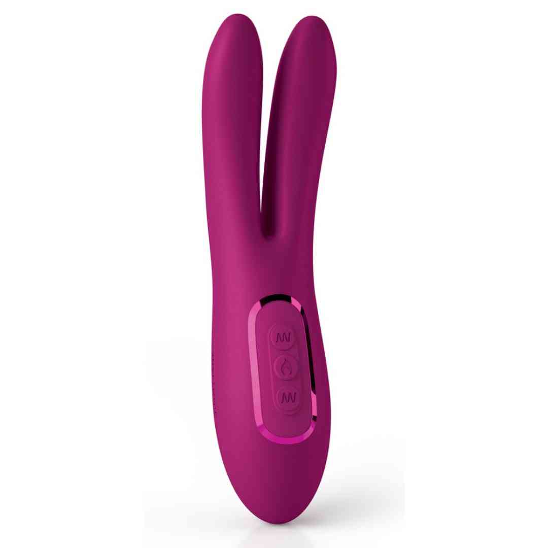 Vibrator mit 2 flexiblen Vibro-Ohren