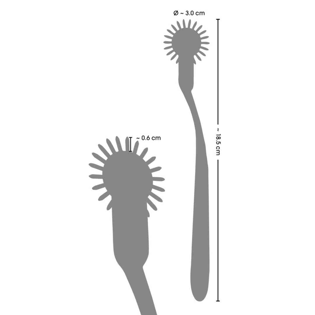 Robustes Metall-Nervenrad Rainbow Single Pinwheel