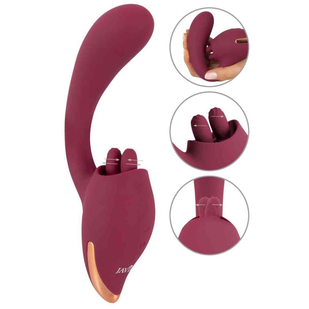 Vibrator mit innovativem Zungen-Stimulator