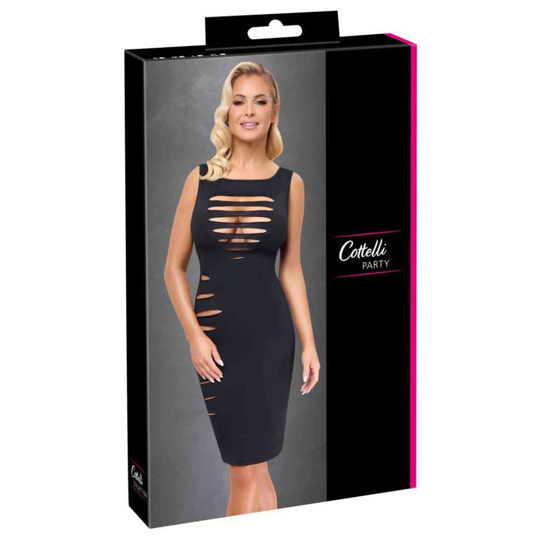 Etui-Kleid mit reichlich Sex-Appeal!
