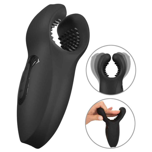 Masturbator mit Vibro-Flügeln