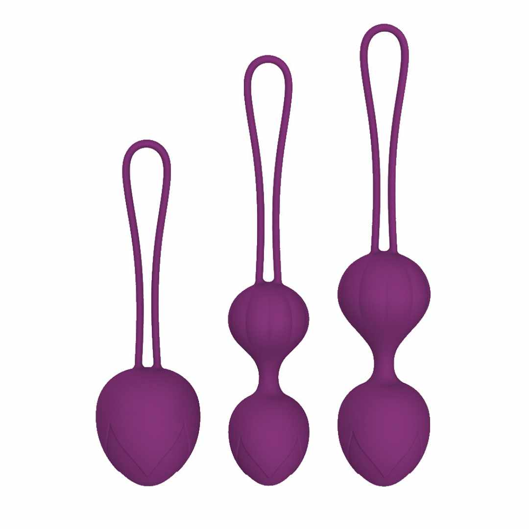 HOT FANTASY Private Pleasure Balls Set Eternity purple