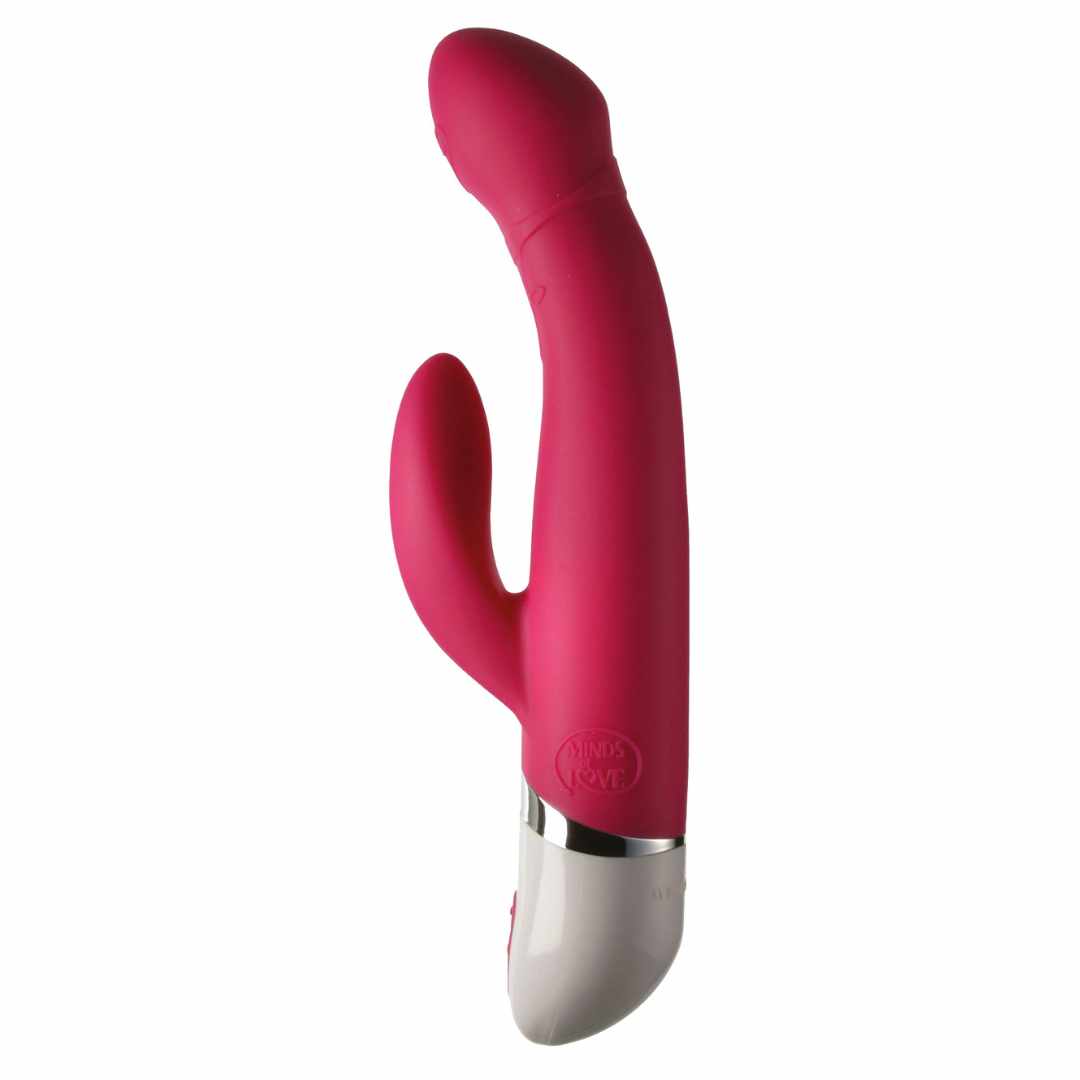 MINDS of LOVE Seducer Dual Vibrator pink