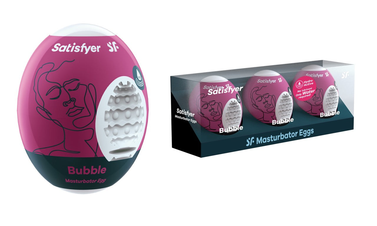 Satisfyer - 3 Masturbations-Eier - Bubble