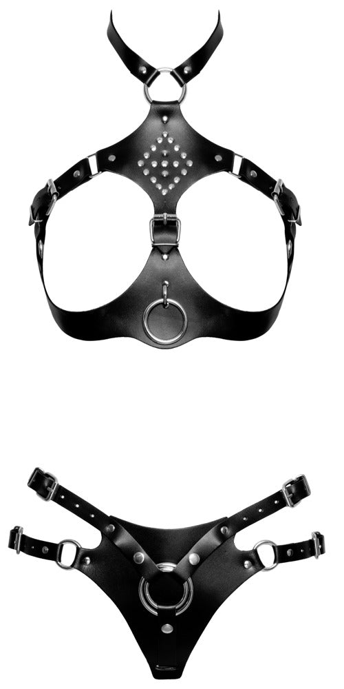ZADO - Leder Harness Set