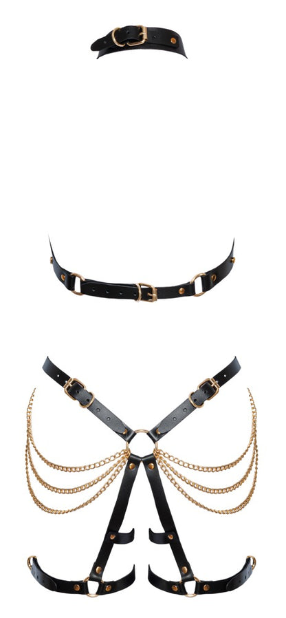 ZADO - Leder Harness Set