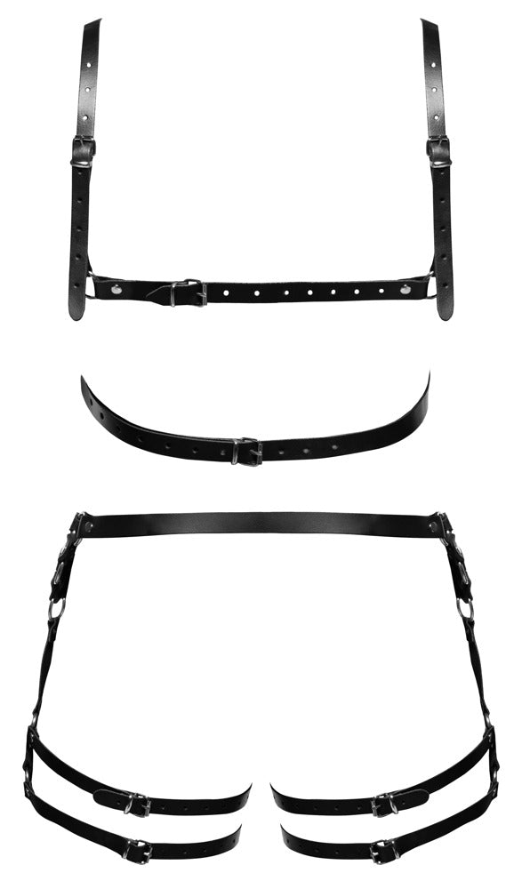 ZADO - Leder Harness Set